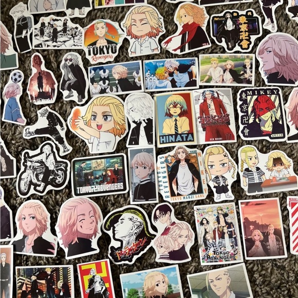 Tokyo Revengers 50 pcs Sticker Set Japanese Anime - Picture 4 of 8